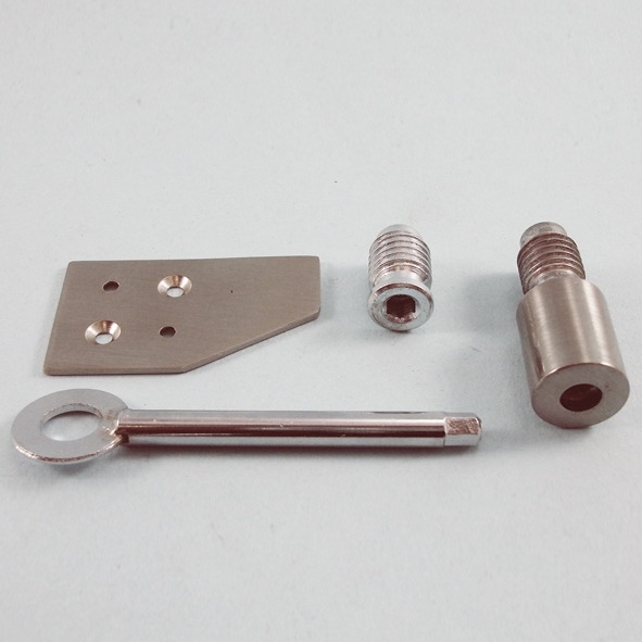 THD084/SNP • 021mm • Satin Nickel • Deluxe Surface Sash Stop